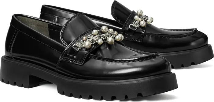 Classic Embellished Lug Sole Loafer (Women) | Nordstrom