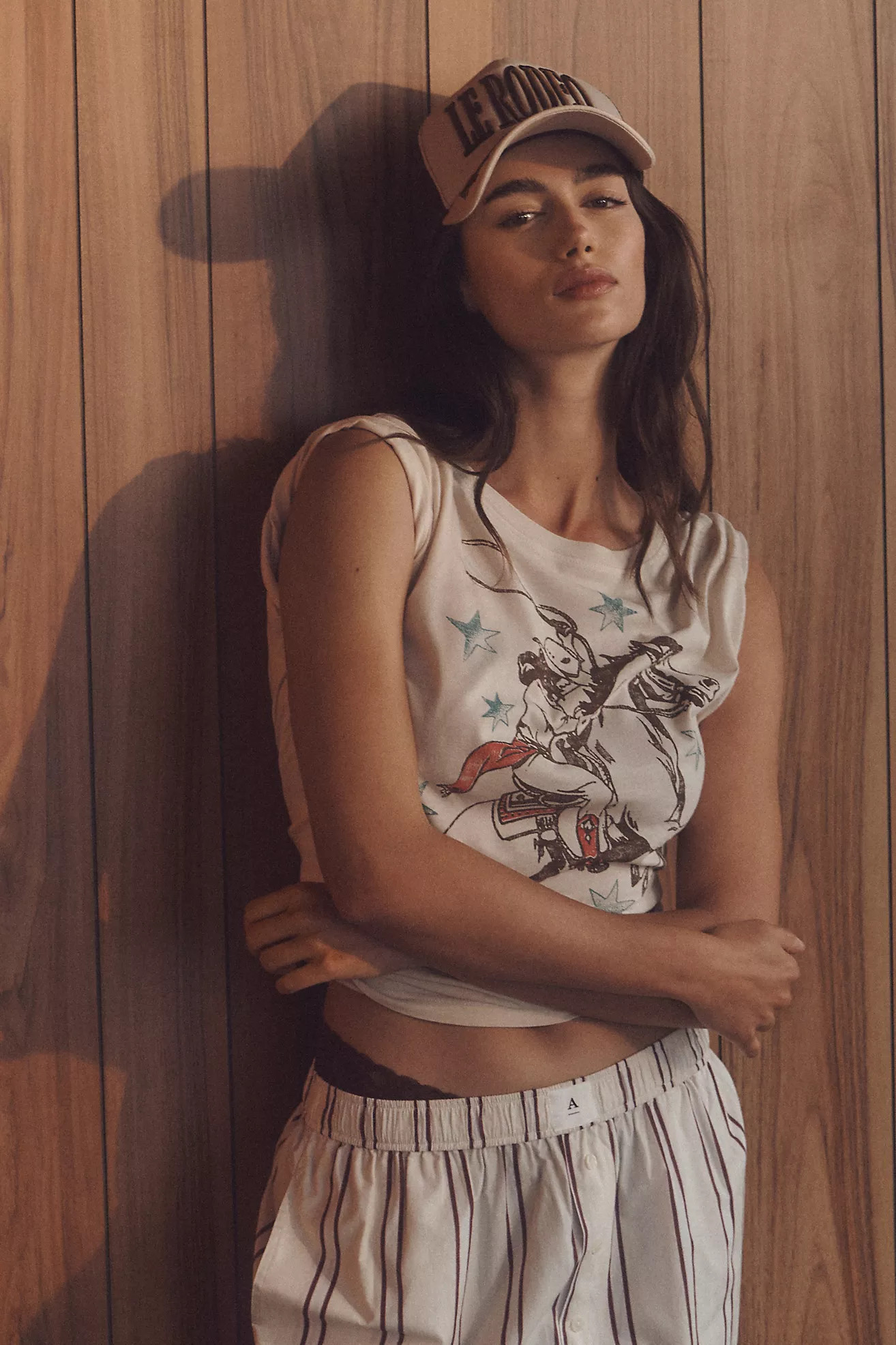 Letluv Horse Graphic Boyfriend Tee | Anthropologie (US)