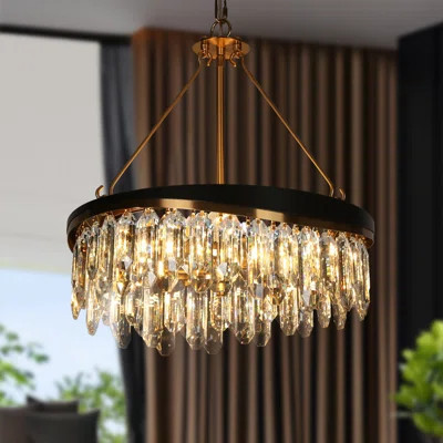 Bowerville 4 - Light Dimmable Drum Chandelier | Wayfair North America