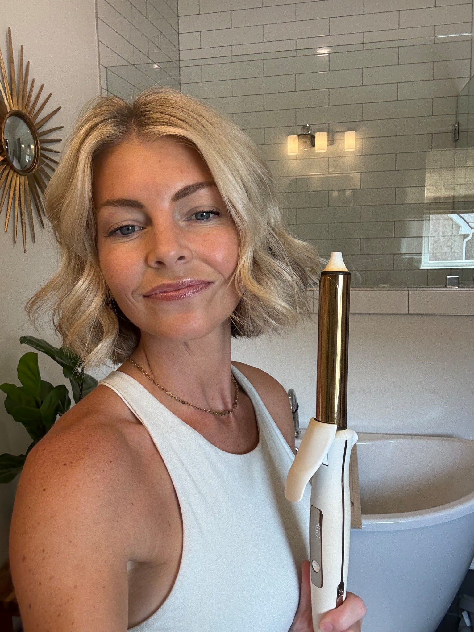 How I’m styling my hair after chopping 10 inches off! Linking all the products I’m currently using 

#LTKStyleTip #LTKFindsUnder50 #LTKBeauty