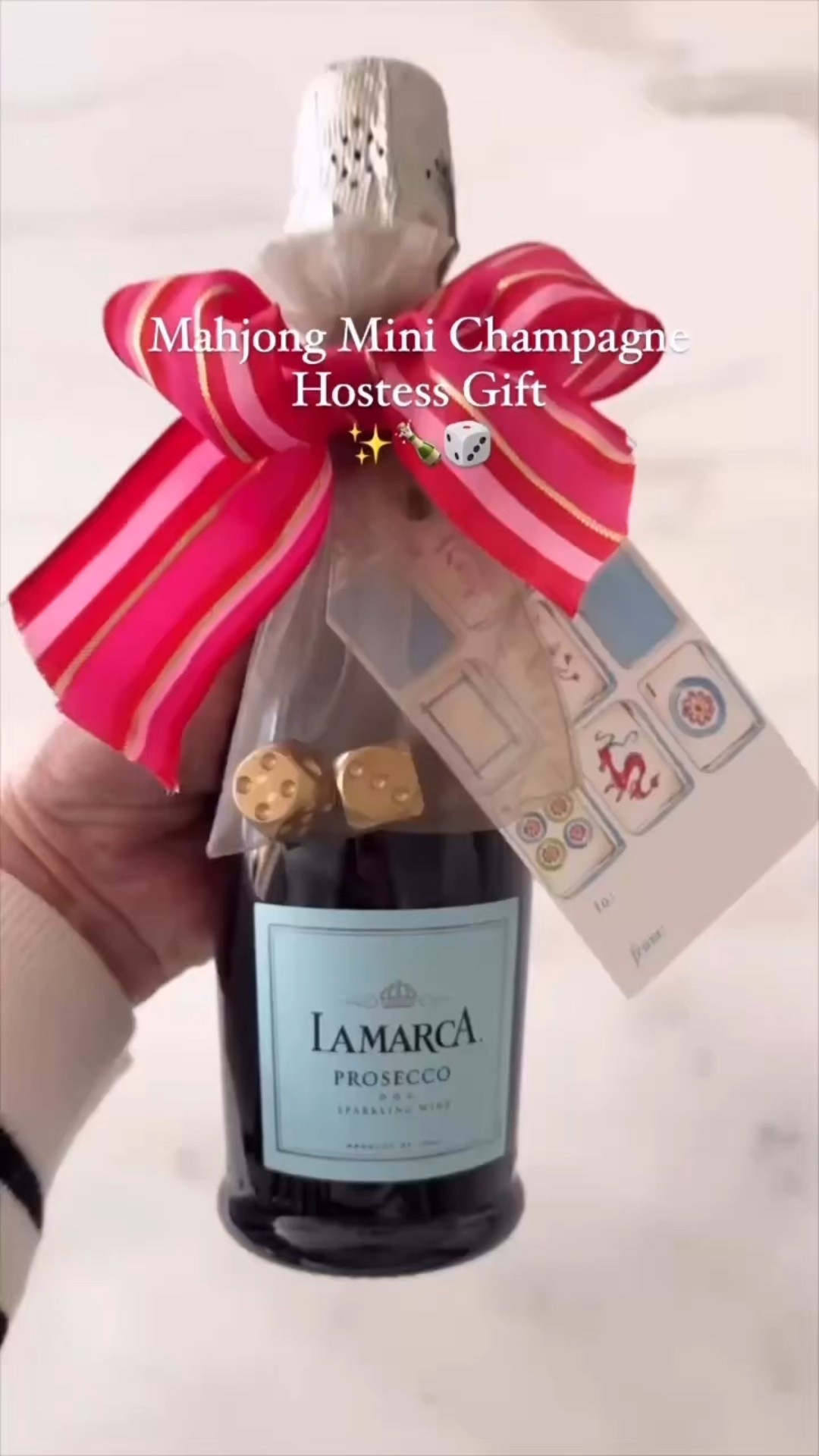 Cute Galentine mahjong gift! 