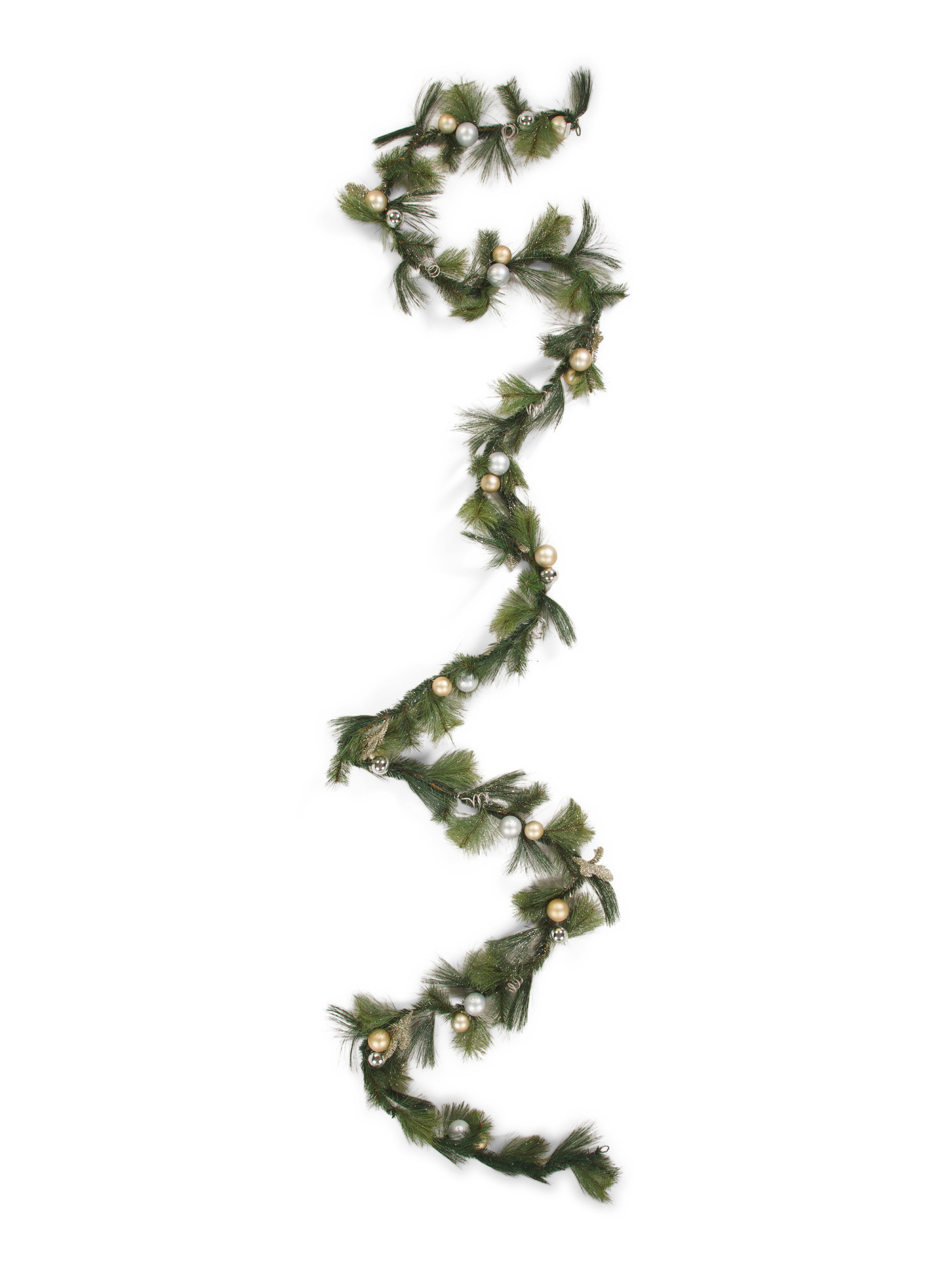 20ft Ornament Pine Garland | TJ Maxx