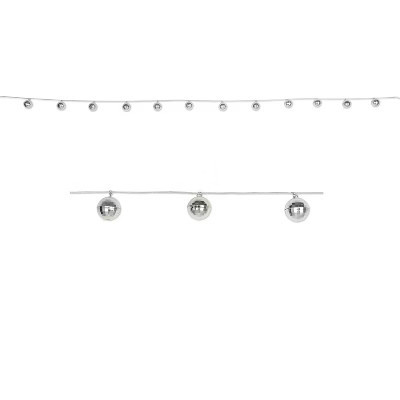 Beistle Disco Ball Garland, 1.5" x 6' 6", (1/Pkg) Multicolored | Target