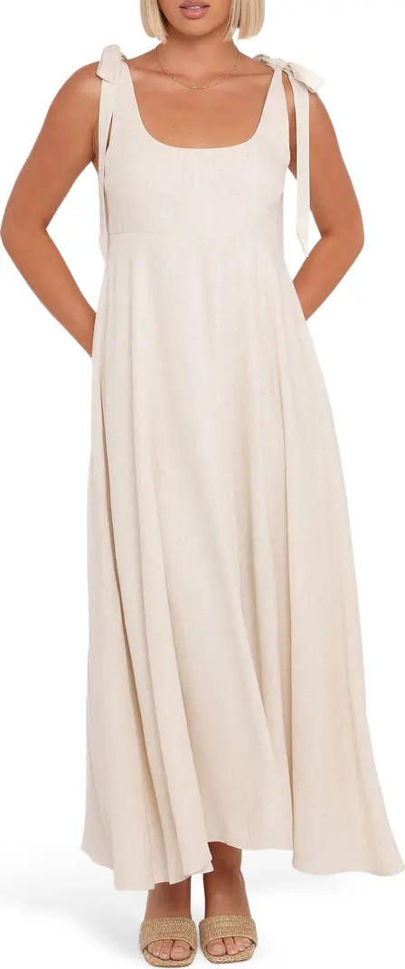 Valara Tie Shoulder Maxi Dress | Nordstrom