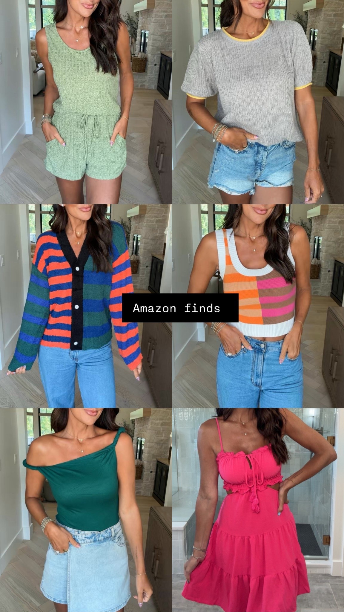 Amazon finds! 
Size small in all items! 

#LTKStyleTip #LTKFindsUnder50 #LTKFindsUnder100