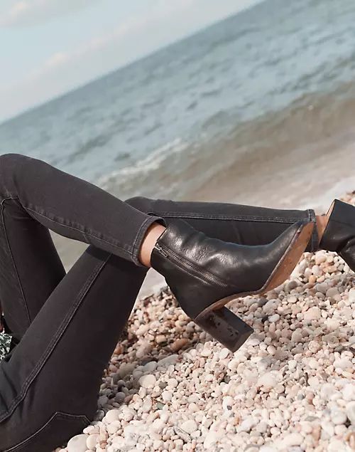 The Greer Boot in Leather | Madewell