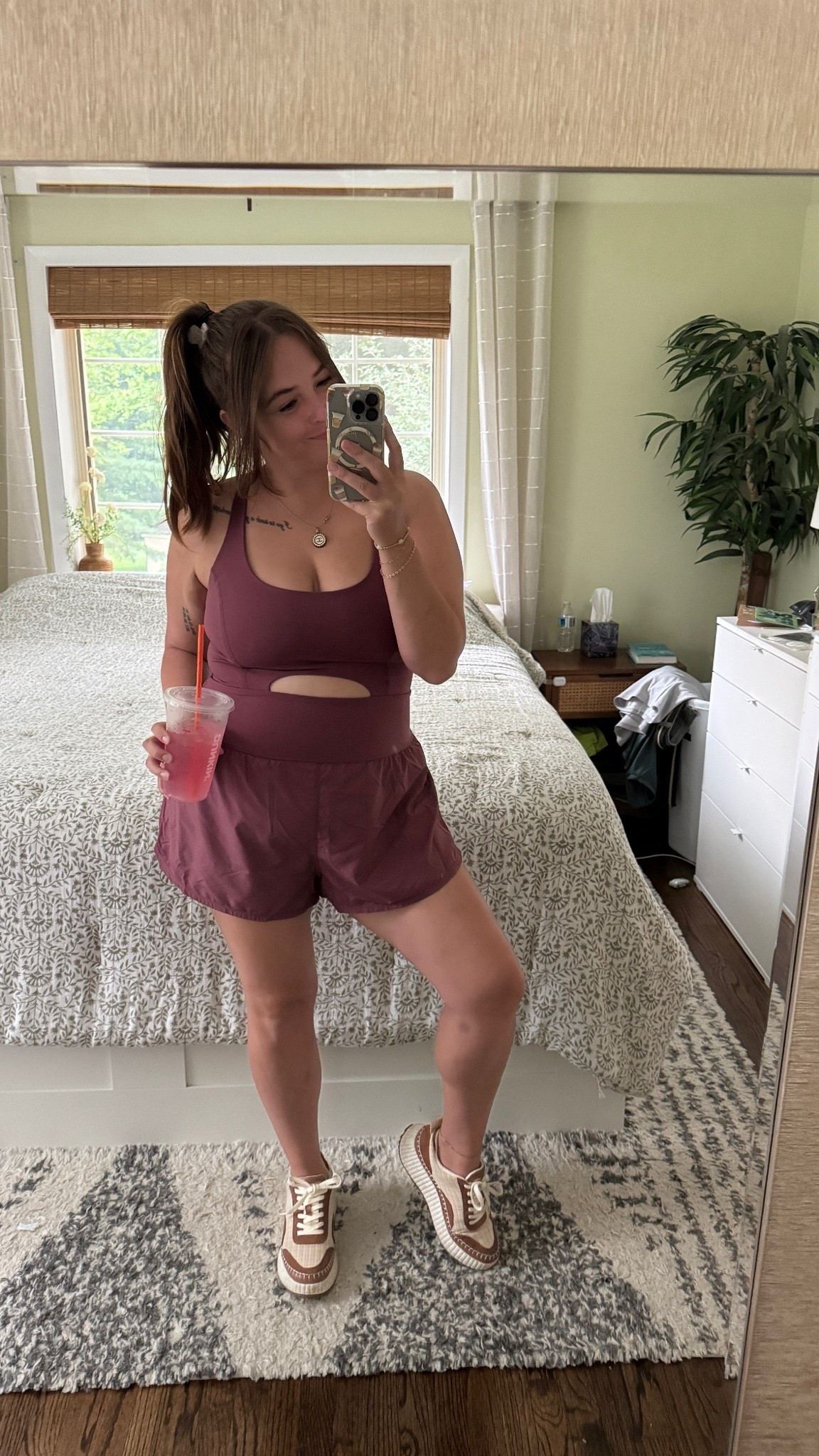 The free people athletic romper is the perfect edition to your cute workout outfits 😍 This activewear piece runs tight. Definitely size up 1 in the free people runsie

#LTKootd #LTKMidsize #LTKActive