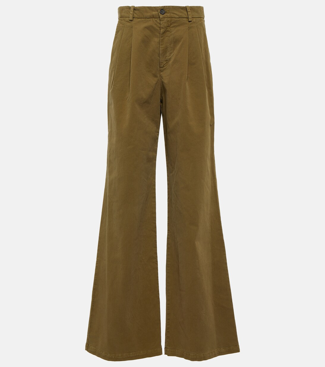 Flavie cotton-blend wide-leg pants | Mytheresa (US/CA)