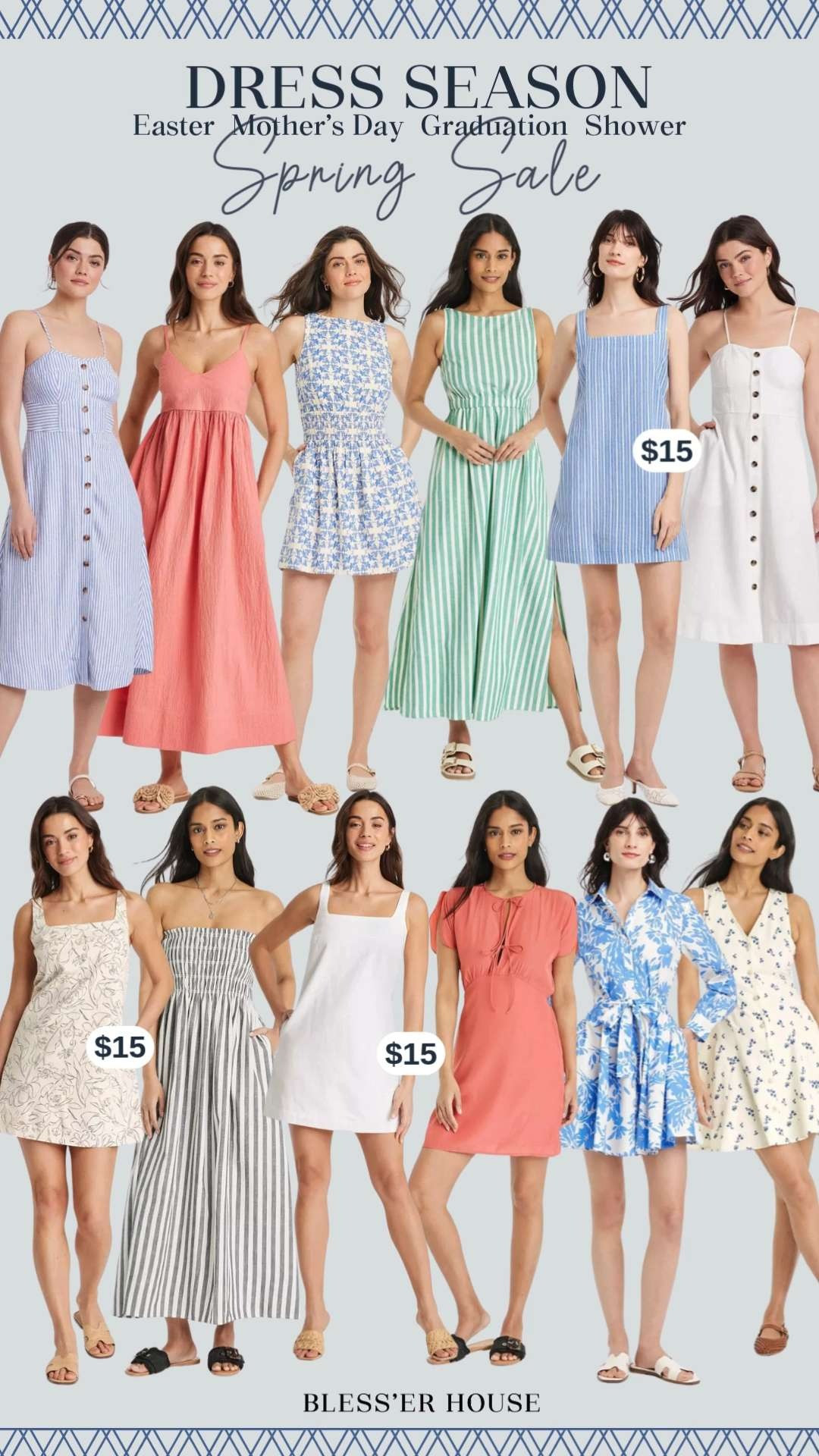 New dresses + SALE  


#dress #stripedress #springdress #graduation #maxidress #alinedress #blueandwhitedress #church 

 #LTKSaleAlert #LTKStyleTip