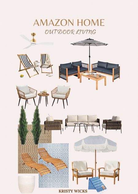 So many great finds from Amazon outdoor! 🙌
Loving all these pieces to add some fun and cozy vibes to your backyard spaces! 🌸
From rugs, seating areas, umbrellas, planters and more! 🥰👏



#LTKhome #LTKSeasonal #LTKFind