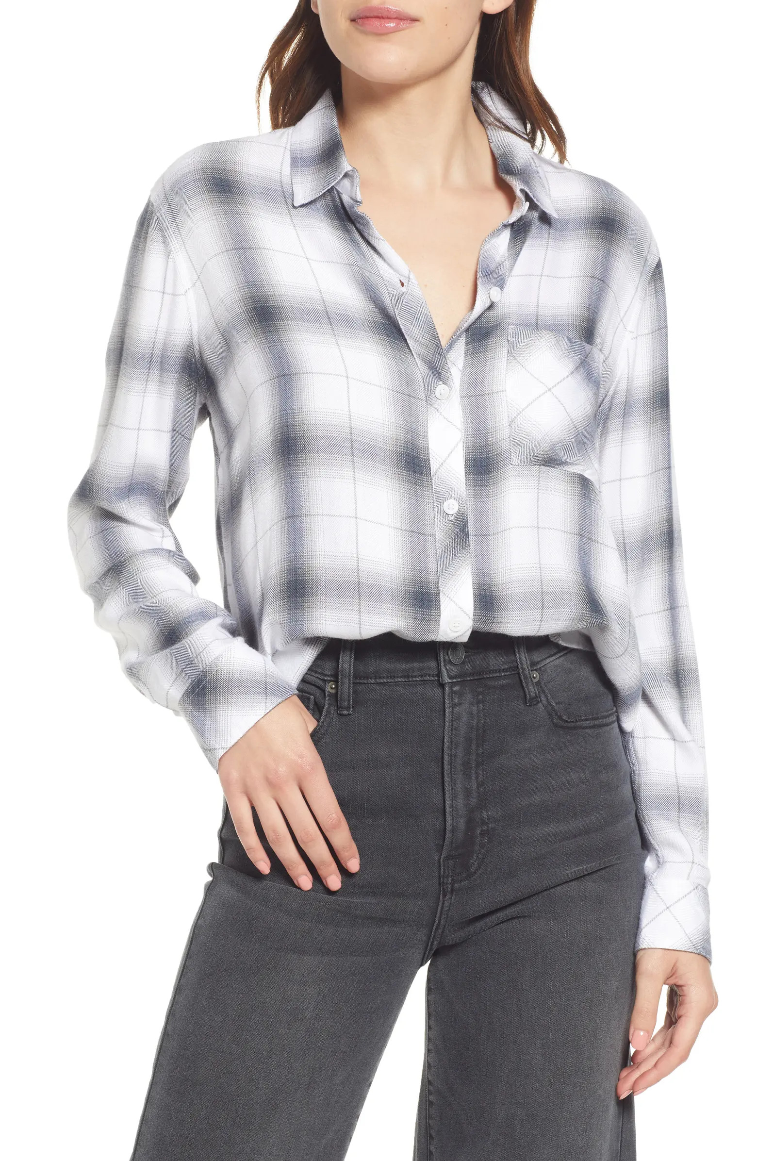 Hunter Plaid Button-Up Shirt | Nordstrom