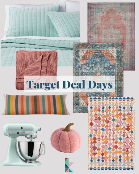 Target deal Days, target rugs, Target pillows, target bedding, colorful home deals, pumpkin pillow, KitchenAid mixer, fall decor #targetdealdays 

#LTKsalealert #LTKhome