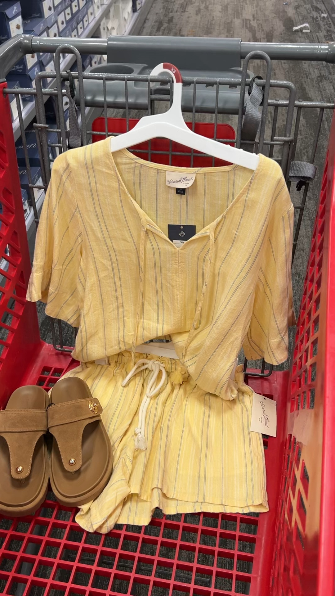 Target outfit idea for spring break, summer, beach days. Matching set is one and done styling! 