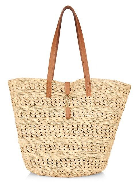 Medium Panier Raffia Tote | Saks Fifth Avenue