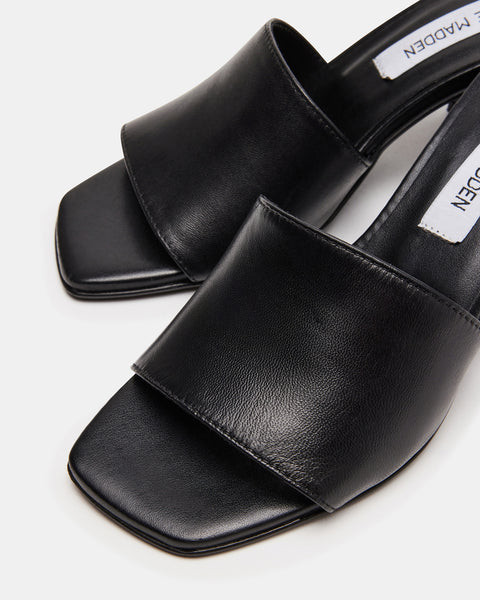 RAIA BLACK LEATHER | Steve Madden (US)