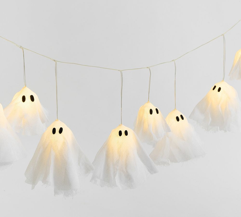 Lit Ghosts String Lights | Pottery Barn (US)