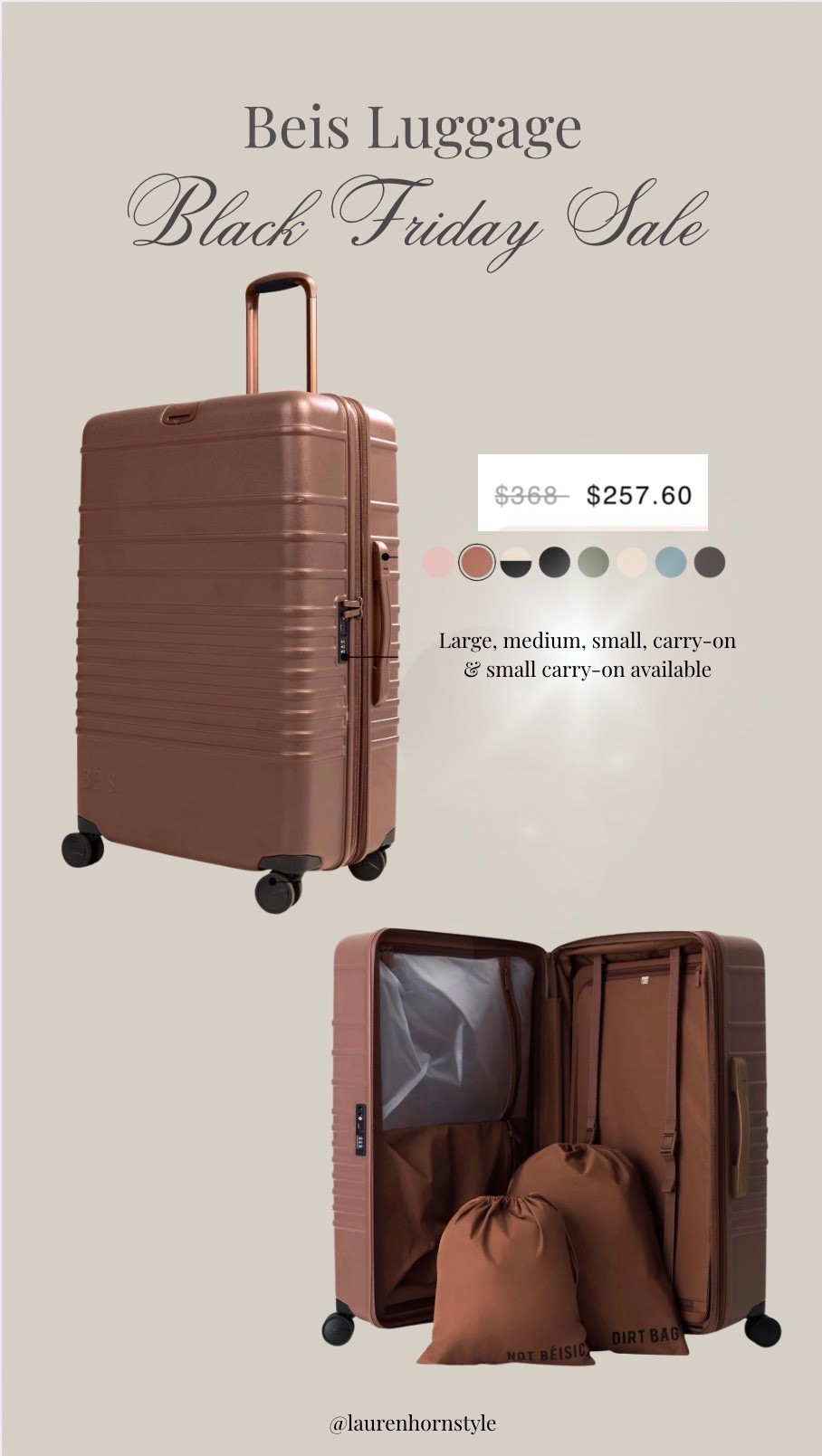 Beis luggage ON SALE Black Friday deals. Has weight indicator!. Travel gifts 🎁 

#LTKHoliday #LTKGiftGuide #LTKTravel