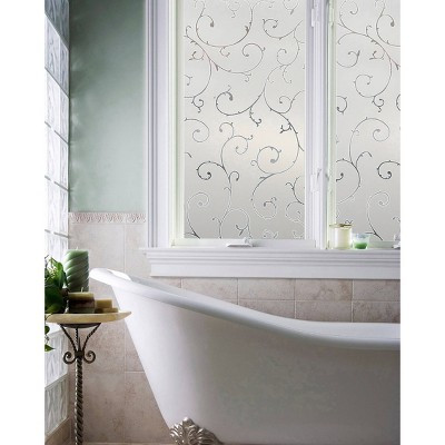 Artscape 24" x 36" Etched Lace Window Film : Vinyl with UV Protection, Multicolor Pattern | Target