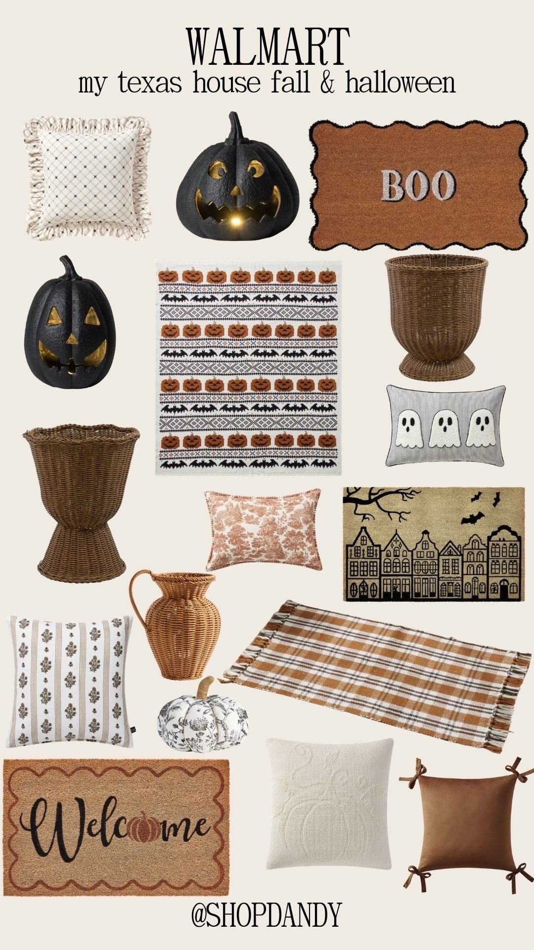 New fall and Halloween decor from My Texas house at Walmart!

#LTKSeasonal #LTKHome #LTKmomlife