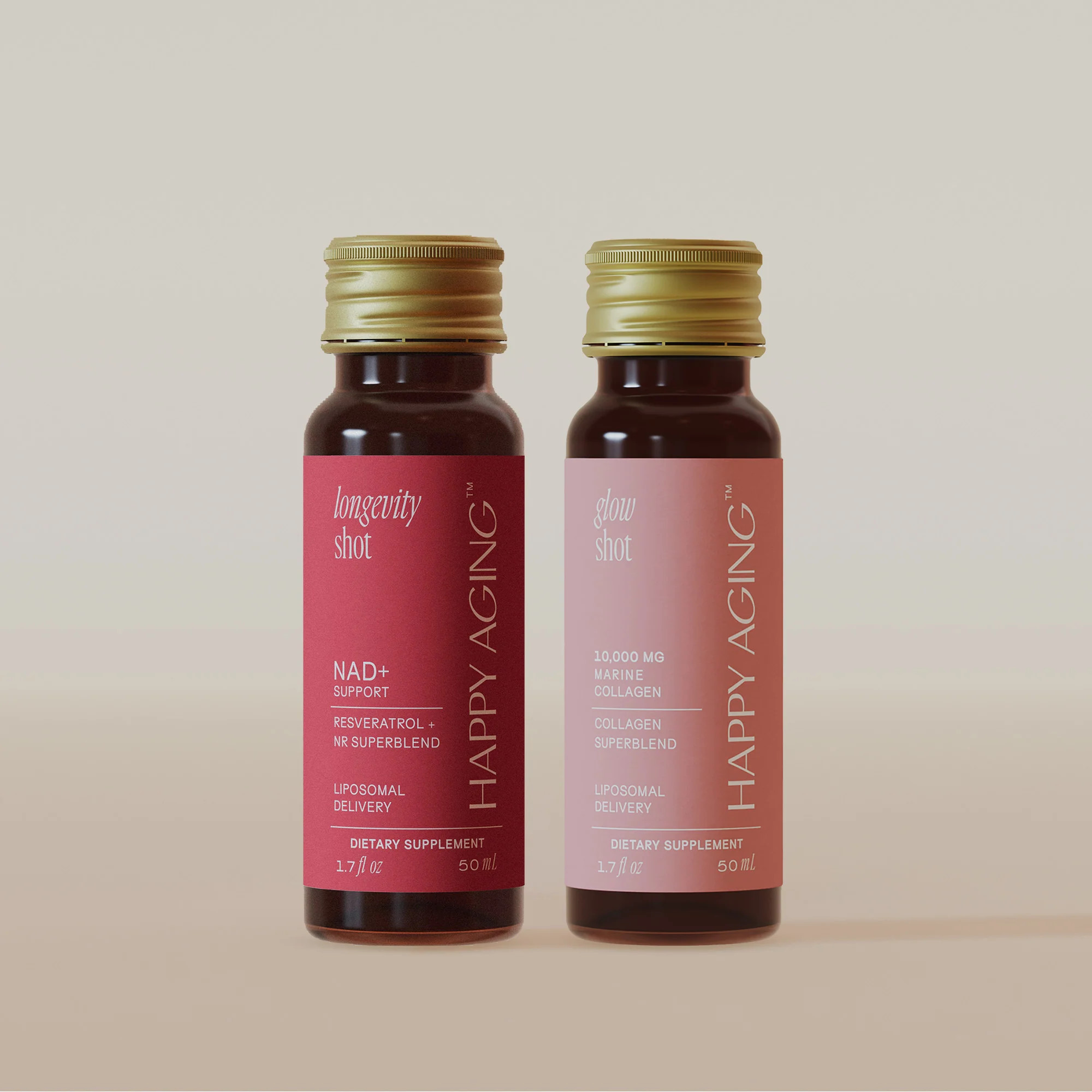 NAD+ Longevity Glow Duo | Happy Aging