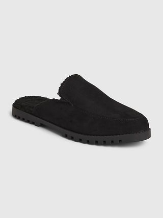 Faux Shearling Loafer Mules | Gap (US)