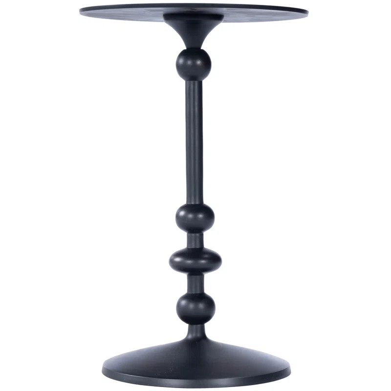Gordy Aluminum Pedestal End Table | Wayfair North America