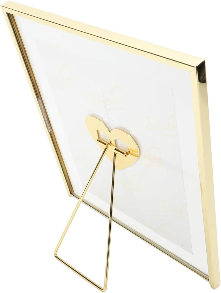 AhaGo Gold Floating Frame (8"x10",Vertical) with "Heart" Style, For Picture Sizes (7x9, 6x8, 5x7)... | Amazon (CA)