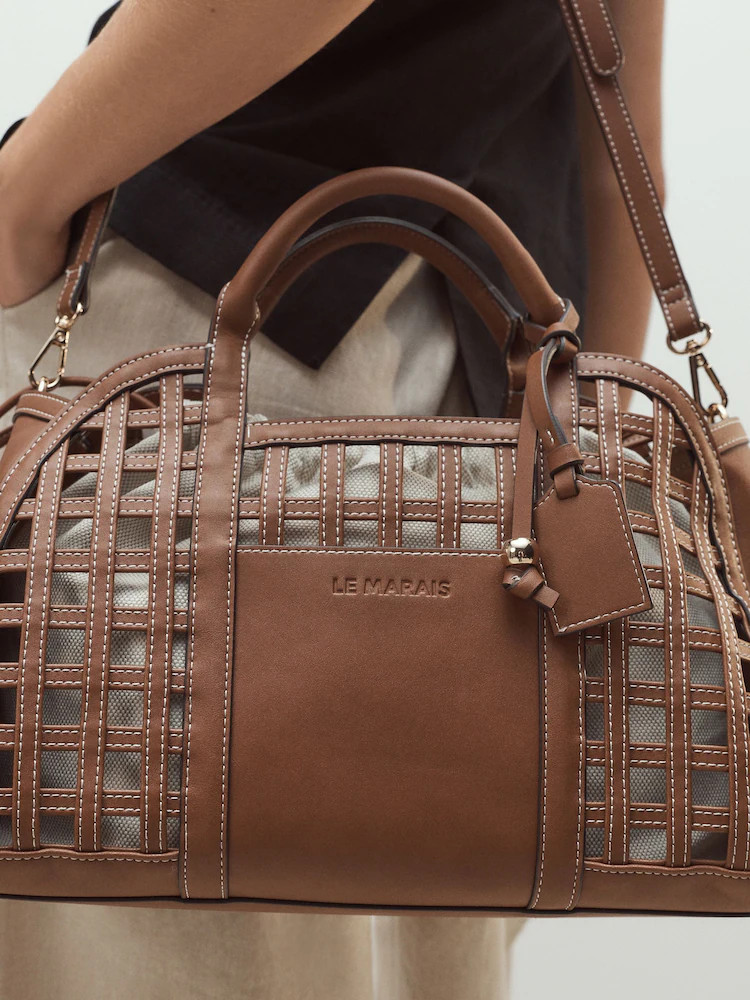 Tan Brown Cut Out Hand Held Bag | Next US