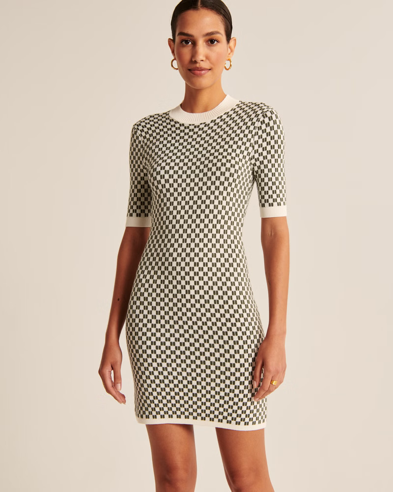Women's Mockneck Mini Sweater Dress | Women's Dresses & Jumpsuits | Abercrombie.com | Abercrombie & Fitch (US)