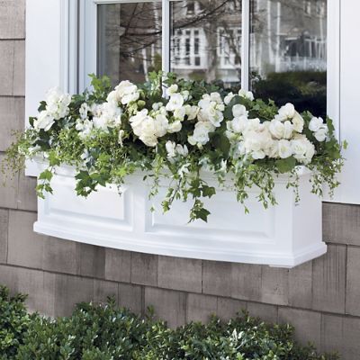 Nantucket Easy-Care Window Box Planter | Grandin Road | Grandin Road