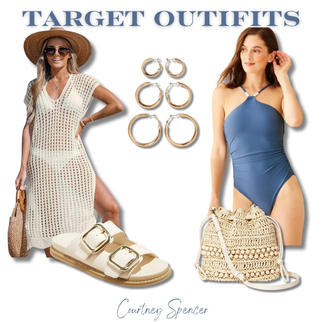 Target Beach Outfit 

#LTKSaleAlert #LTKSwim #LTKOver40