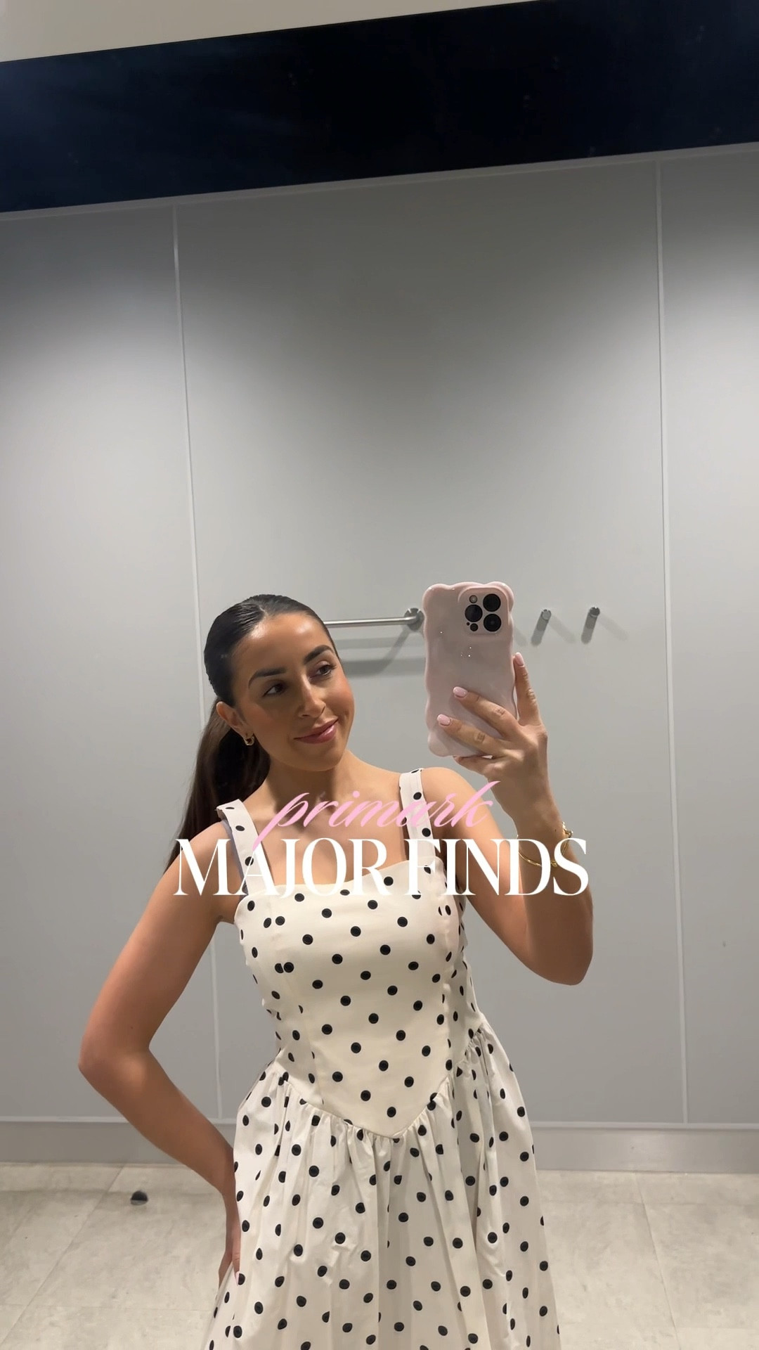 @Primark major finds✨ love this polka dot dress for spring summer🤍 

#LTKsummer #LTKuk #LTKspring