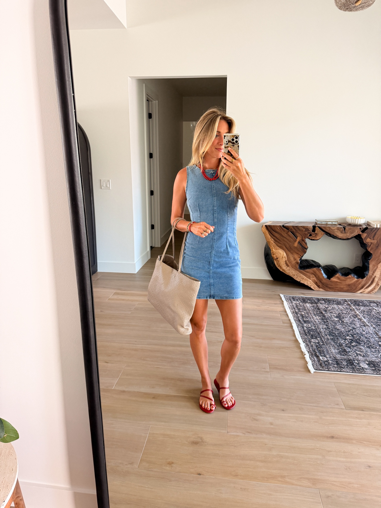 Amazon denim dress size small 

#LTKMothersDay #LTKgrwm #LTKootd