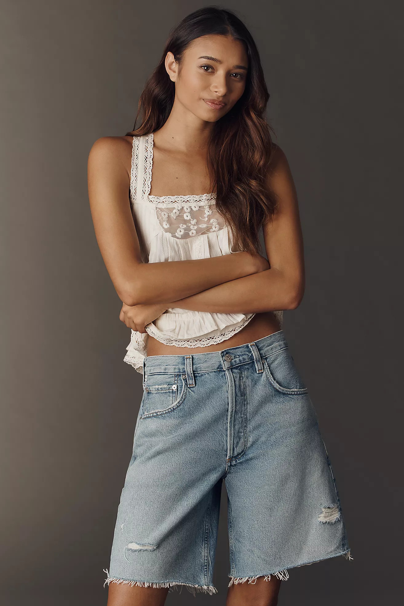 Citizens of Humanity Ayla Denim Shorts | Anthropologie (US)