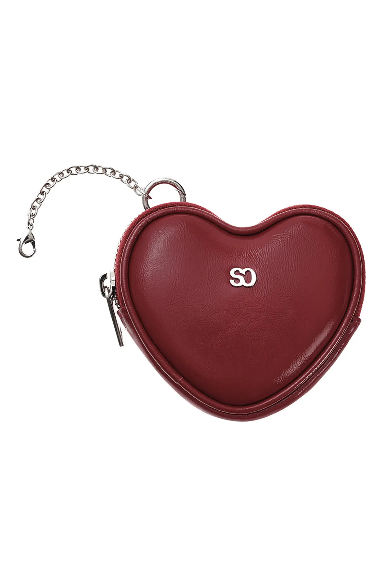 Stand Oil Heart Faux Leather AirPods Case | Nordstrom | Nordstrom