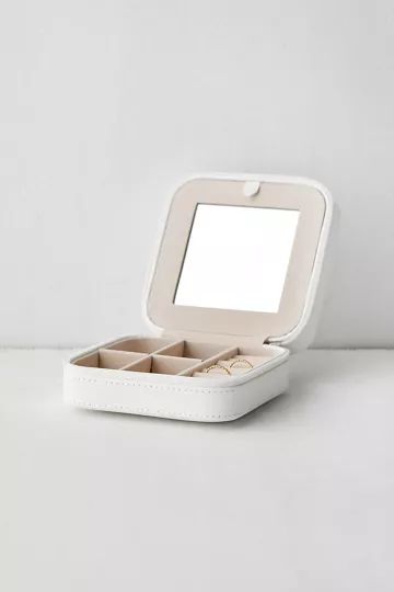 Mele & Co. Dana Vegan Leather Travel Jewelry Box | Urban Outfitters (US and RoW)