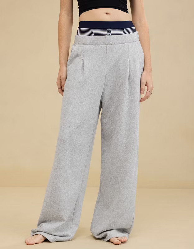 Aerie Cozy New Heights Trouser | American Eagle Outfitters (US & CA)