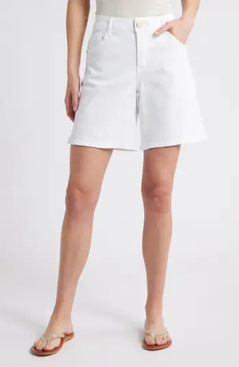 High Waist Relaxed Denim Shorts | Nordstrom