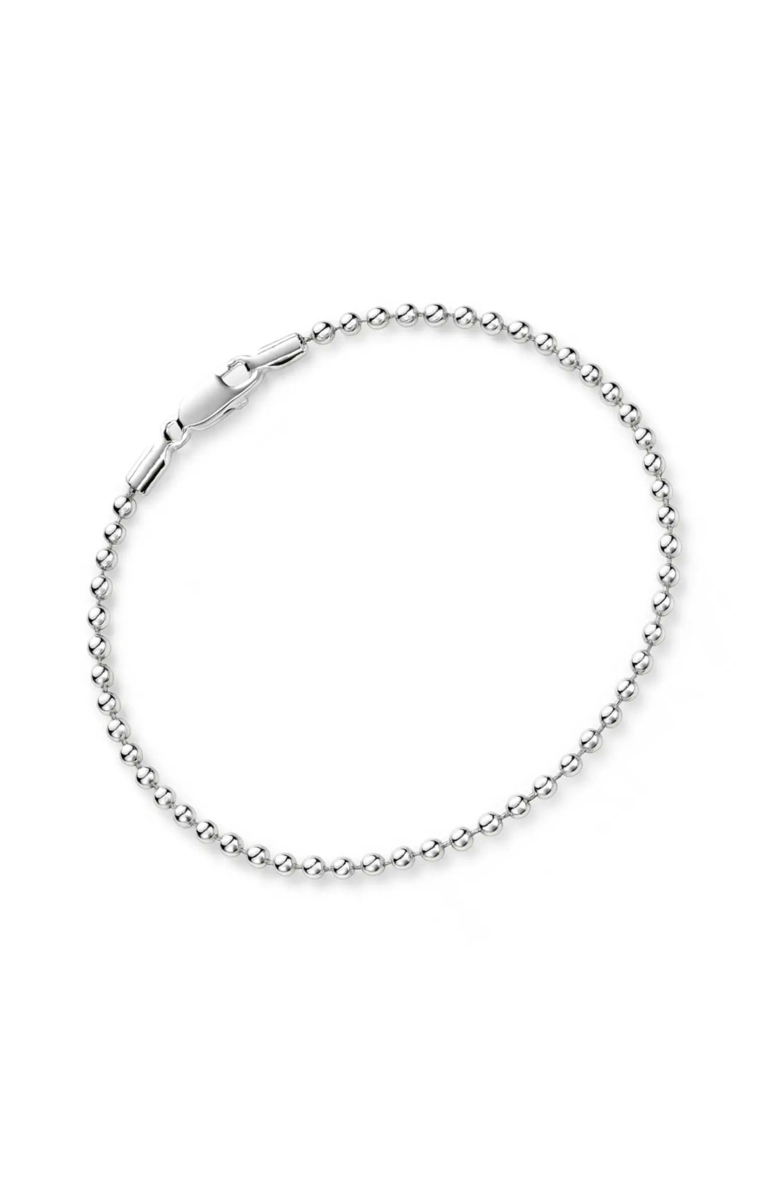 Donatello Gian Sterling Silver Bead Ball Bracelet | Nordstrom | Nordstrom