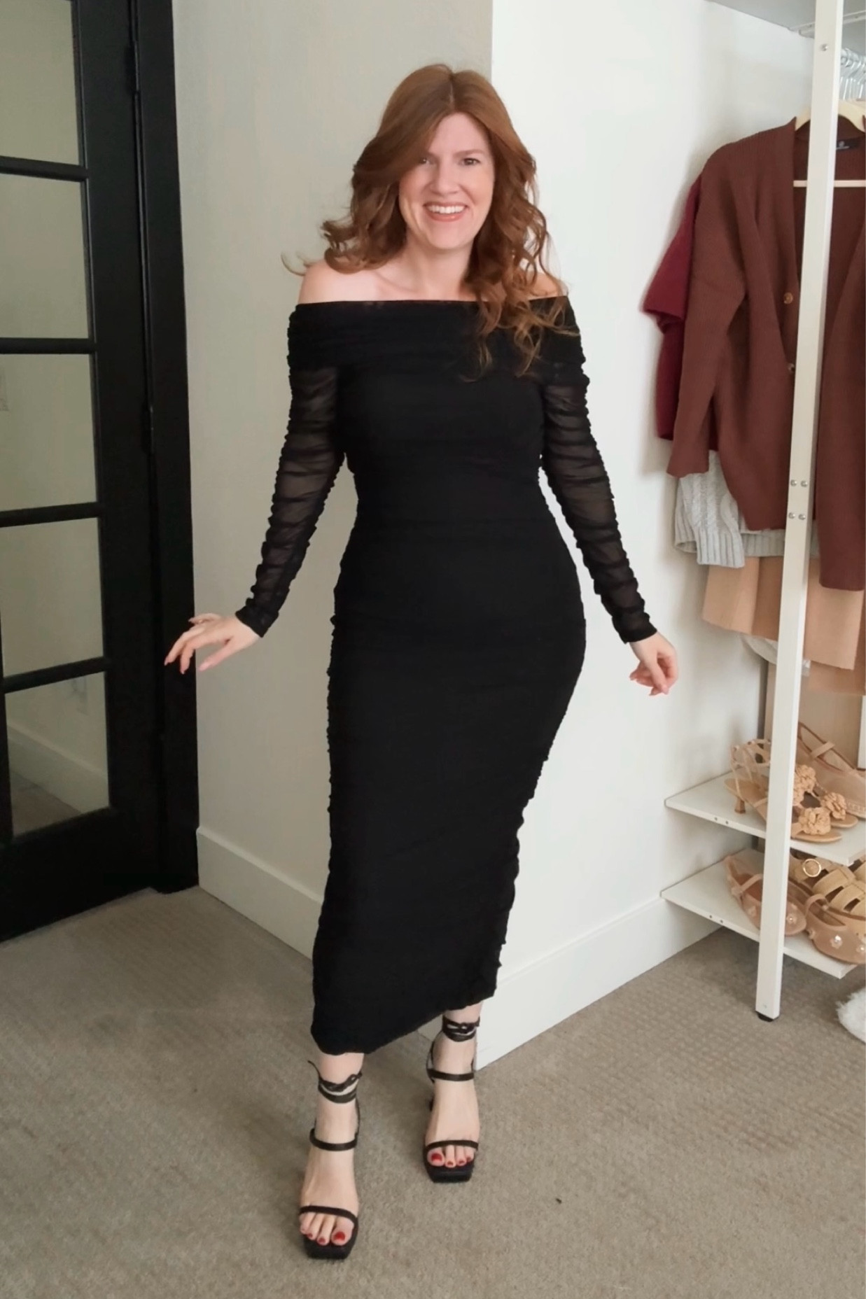 The most flattering little black dress for any wedding or special event! Wearing size medium in all. 

#LTKStyleTip #LTKSaleAlert #LTKPetite