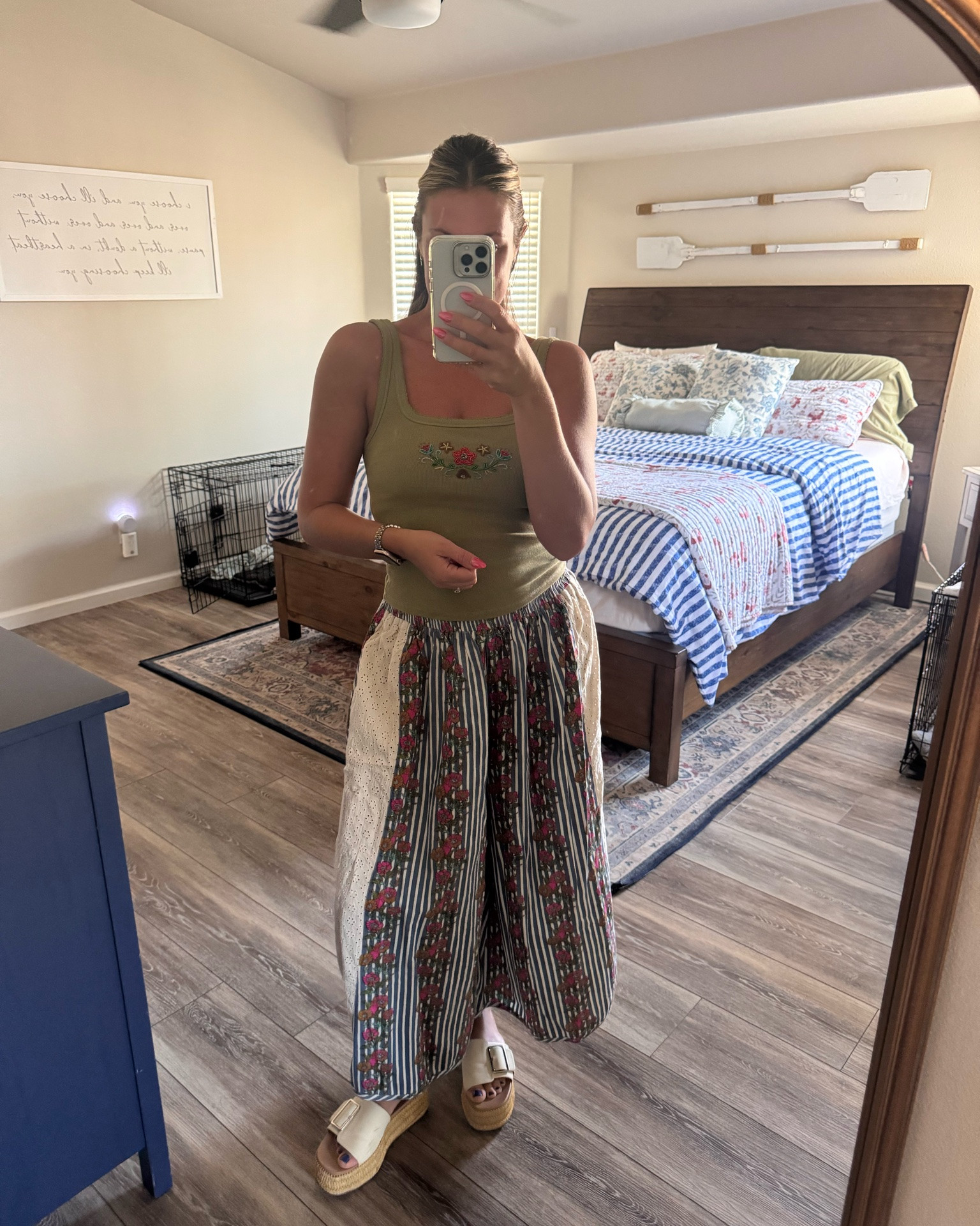 Obsessed with how effortlessly @NaturalLife mixes and matches 🤎 Everything is breathable, comfy, and made to layer into fall

Look 1: This green beaded top is giving so much personality paired with the boho cotton pants — they photograph like a skirt but are actually the comfiest wide-leg cotton bottoms. Natural Life’s cotton fabrics are a huge reason I keep coming back — soft, breathable, and never clingy.

Look 2: This 100% cotton dress is fully lined and honestly perfect for church, brunch, or transitioning into fall with a jean jacket or an oversized cardigan. The cotton is thick enough to layer but still breathable.

Look 3: Same beaded top, but styled with this embroidered satin-look skirt — the detail is incredible in person. And it’s on major sale right now, I think around $25?! That’s insane for the quality.

A lot of these pieces are marked over 50% off right now, so if you’ve been eyeing Natural Life, now is the time. Linking everything below — cotton, linen, boho, church-ready, fall transition pieces, all in one place 🤍 @Natural Life

#LTKgrwm #LTKSaleAlert #LTKootd