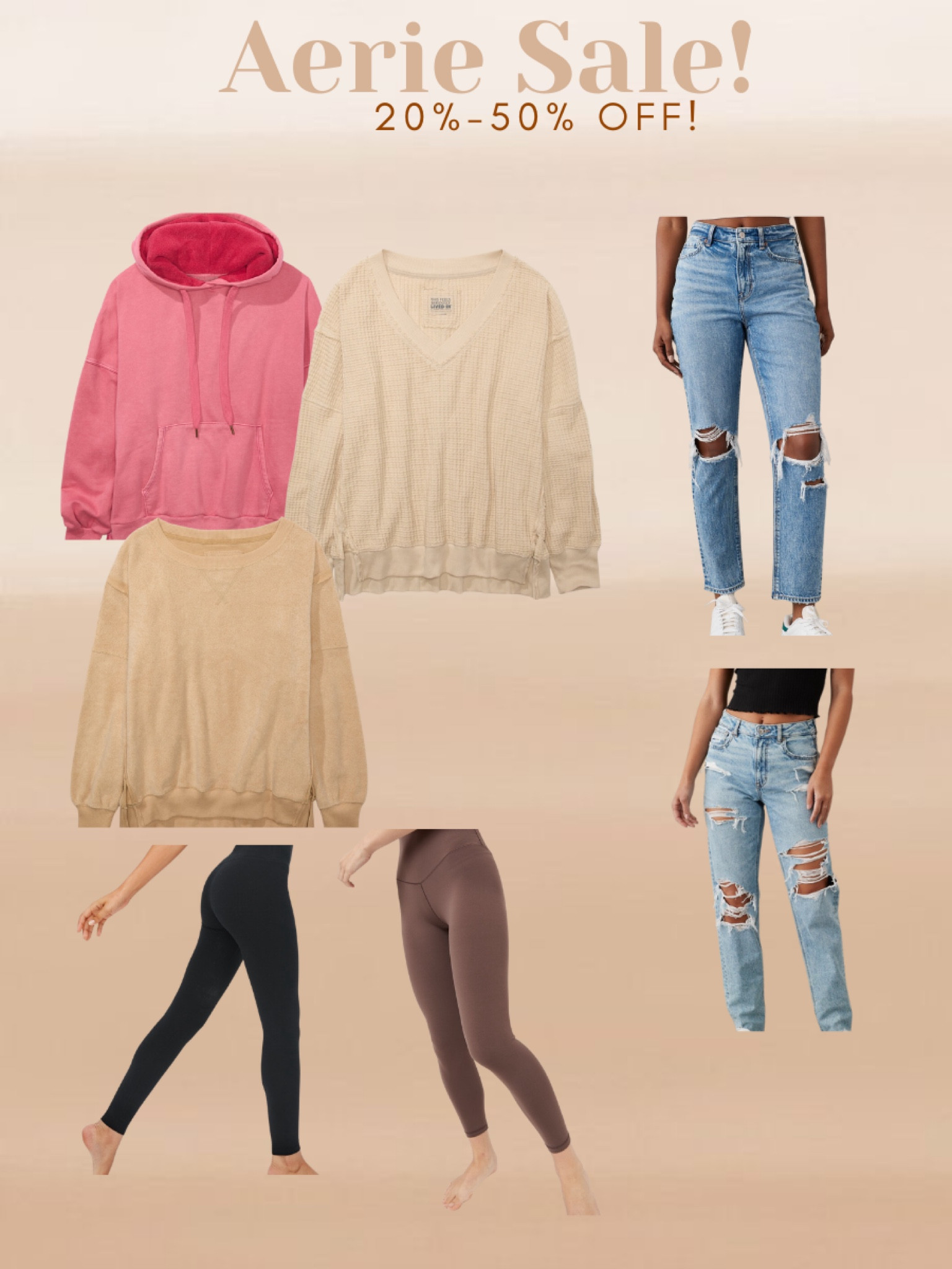 Aerie sale 

#LTKsalealert #LTKHoliday #LTKGiftGuide