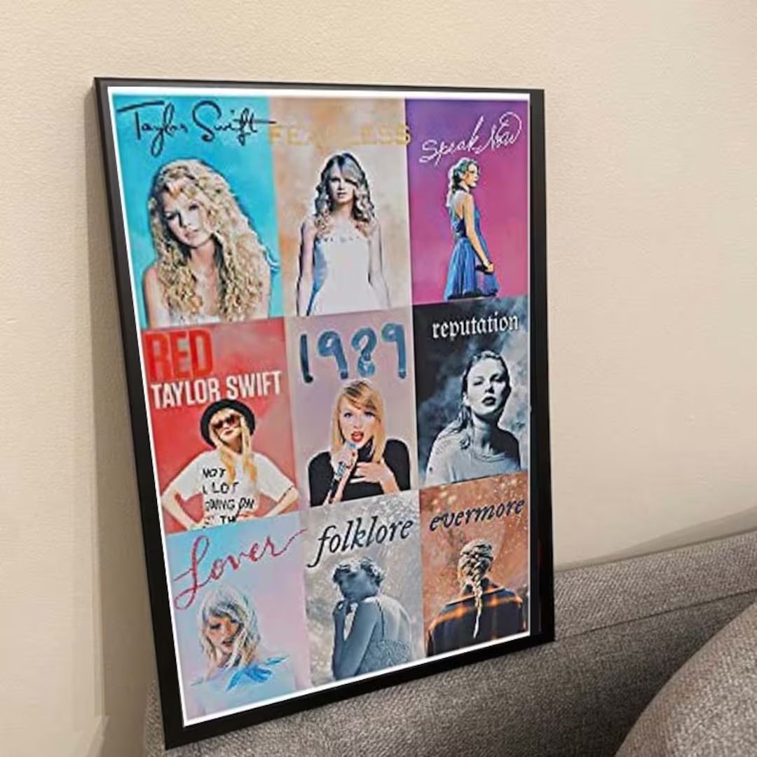 Taylor Music Swift Album Poster the Cover Signed Limited Poster No Frame - Etsy | Etsy (US)