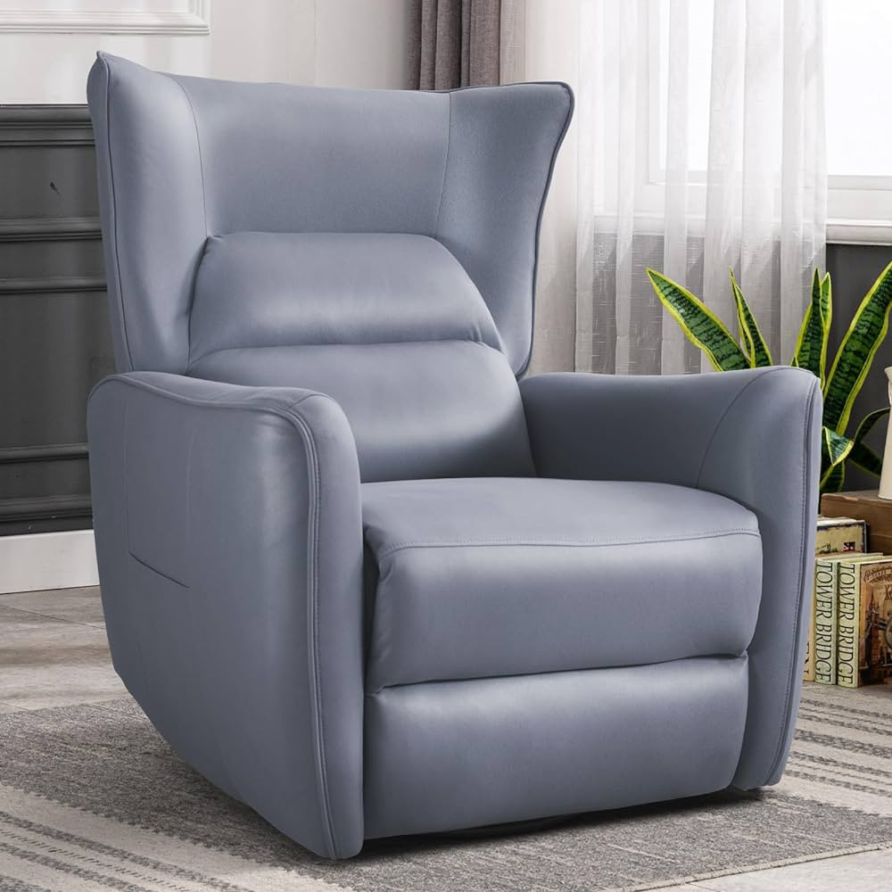 INZOY Power Recliner Swivel Glider, Oversize Electric Swivel Rocker Recliners with Highly Envelop... | Amazon (US)