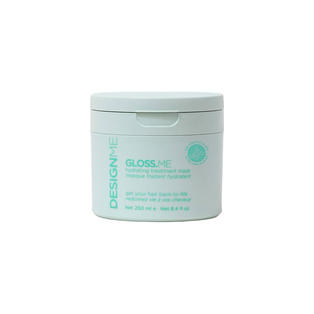 Design.Me GLOSS.ME Hydrating Treatment Mask | Deep Conditioning Hair Mask for All Hair Types | Ma... | Amazon (US)