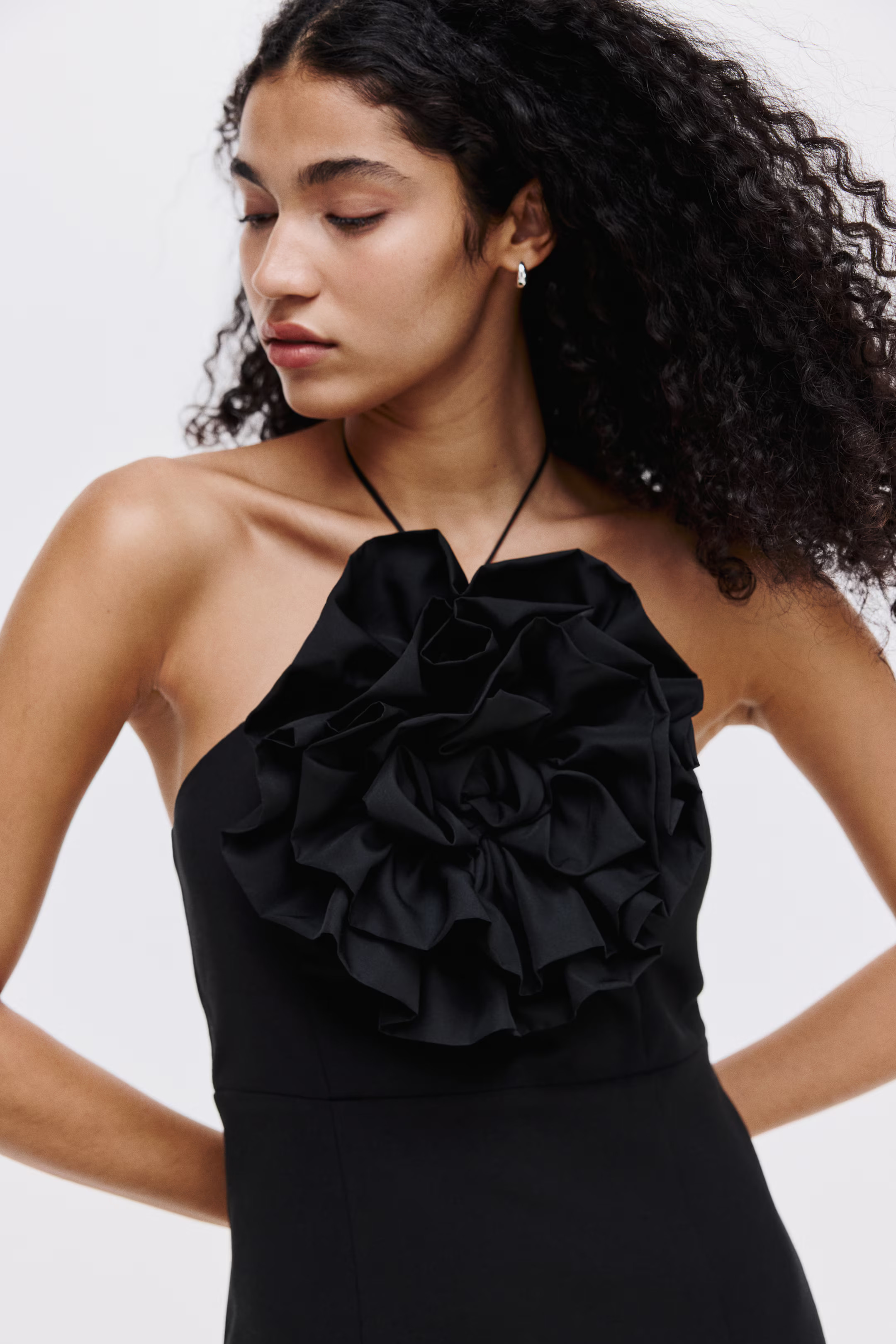 Appliquéd Halterneck Dress | H&M (US + CA)