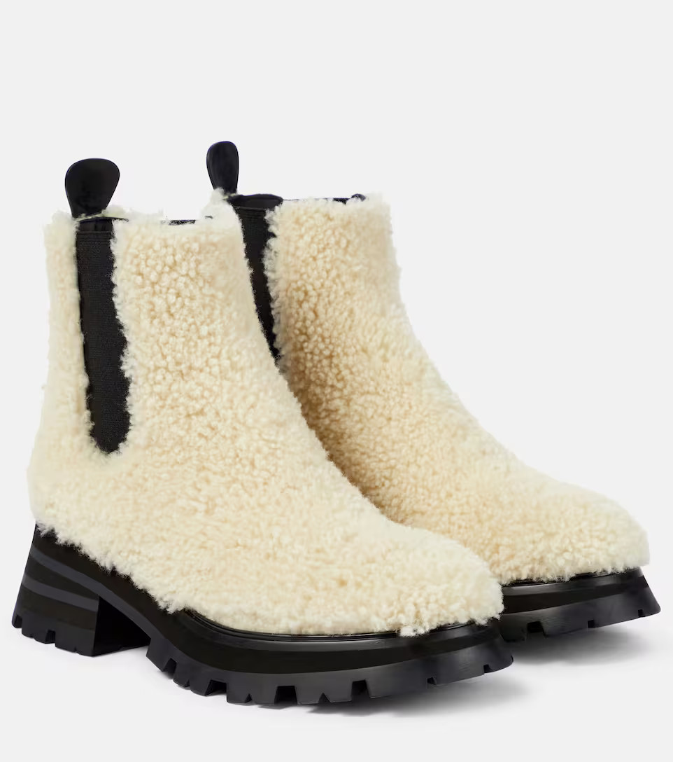 Shearling ankle boots | Mytheresa (US/CA)