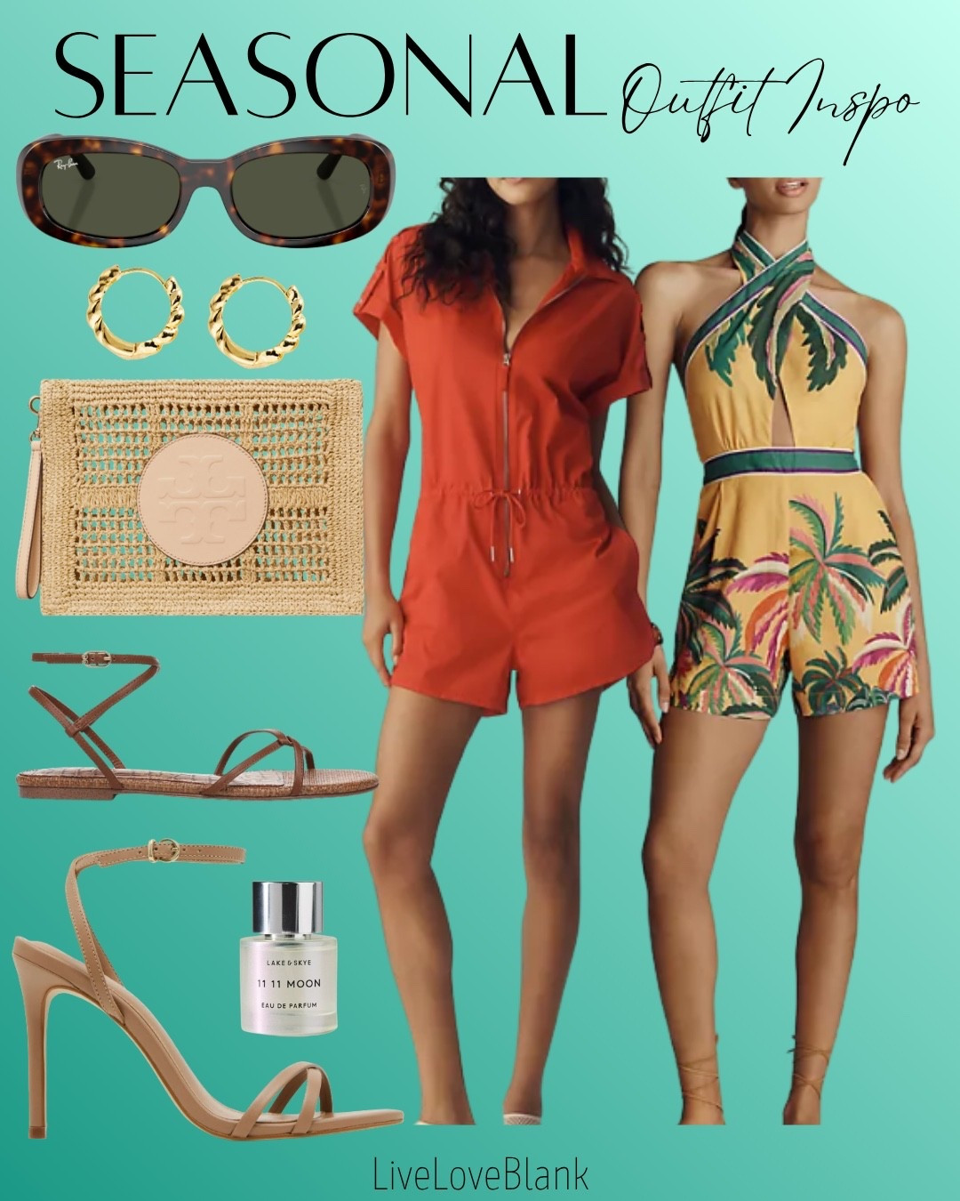 Seasonal outfit inspo
Women rompers
Vacation outfits 
Outfits for her 
@Anthropologie 

#LTKTravel #LTKSeasonal #LTKOver40