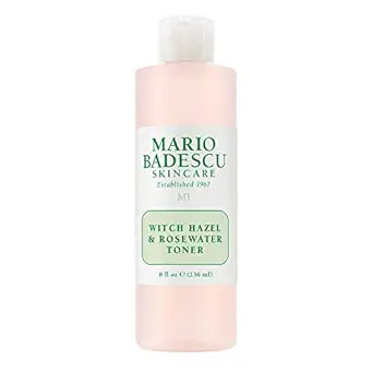 Mario Badescu Alcohol-Free Witch Hazel Facial Toner with Aloe Vera, 8 Fl Oz | Amazon (US)