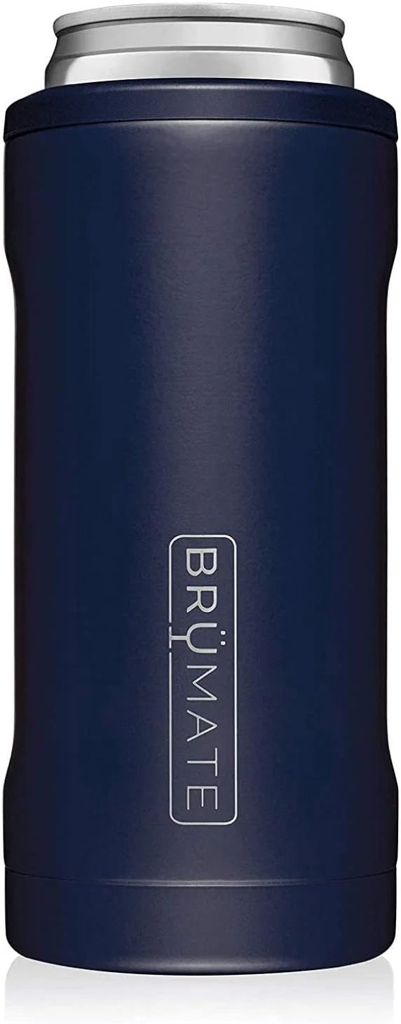 BrüMate Hopsulator Slim Double-Walled Stainless Steel Insulated Can Cooler for 12 Oz Slim Cans (... | Walmart (US)